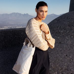 Loop – soft croco bleached sand